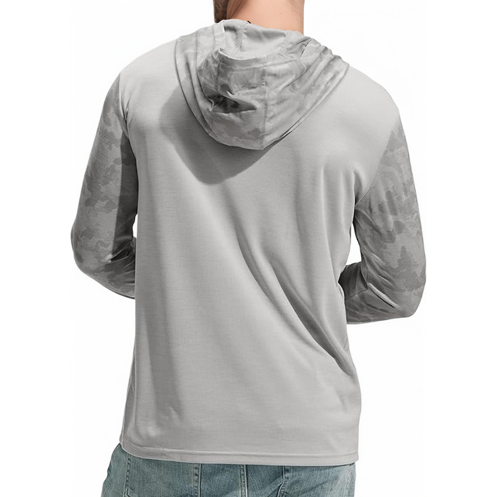 Mens UPF 50 Plus Quick Dry Lightweight Hoodie