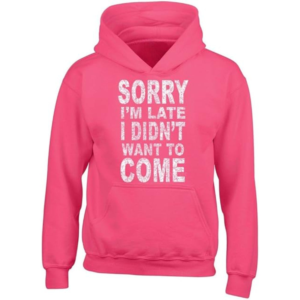 Casual Graphic Print Pullover Hoodie Pink