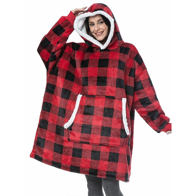Loose Oversize Warm Wearable Blanket Hoodies-Soco Hoodie