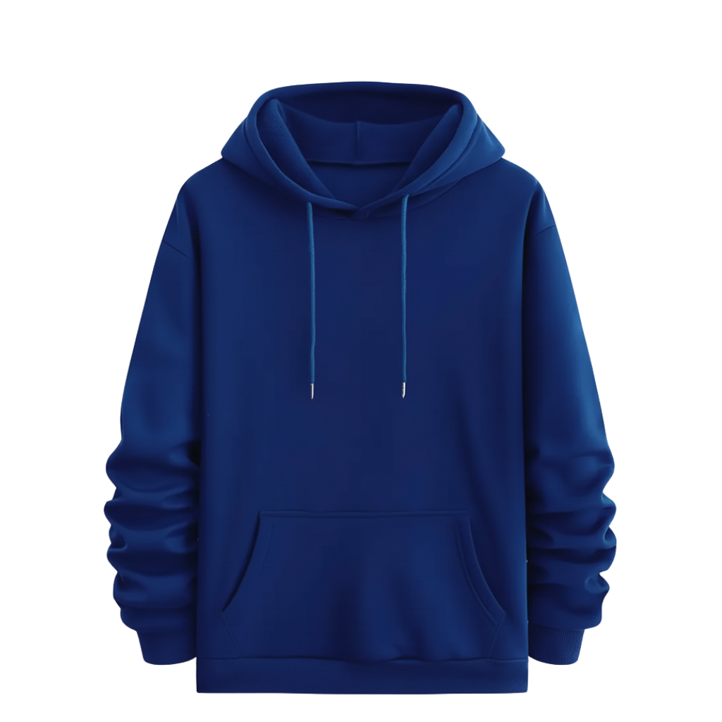 Men Dragon Pattern Print Hooded Sweatshirt