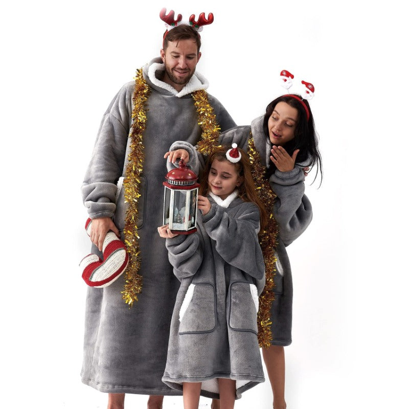 Winter Oversized Fleece Hoodies Blanket-Soco Hoodie