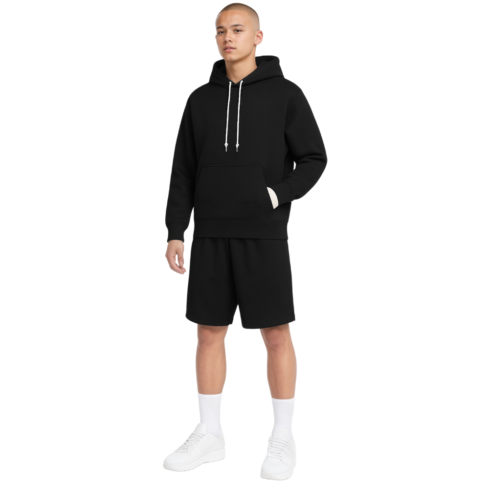 Mens Classic Fleece Pullover Hoodie