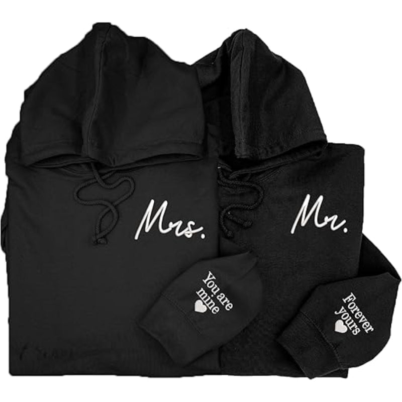 Matching Mr And Mrs Hoodies