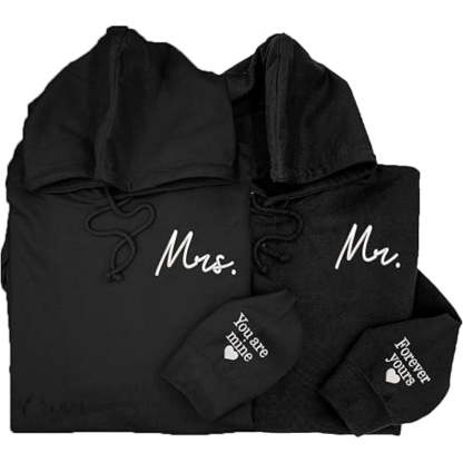 Matching Mr And Mrs Hoodies