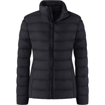 Lightweight Quilted Puffer Jacket Black