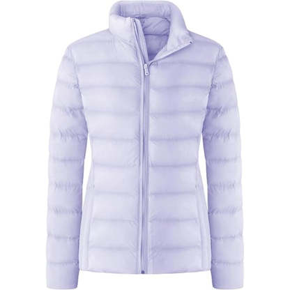 Lightweight Quilted Puffer Jacket Lavender