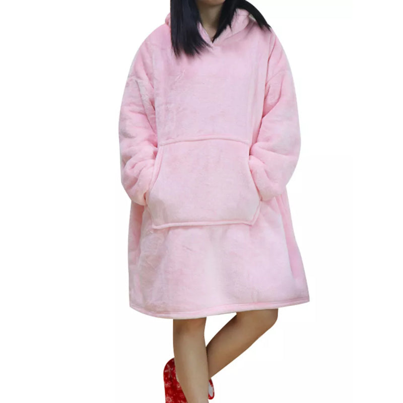 Oversized Under Knee Blanket Hoodie For Women-Soco Hoodie