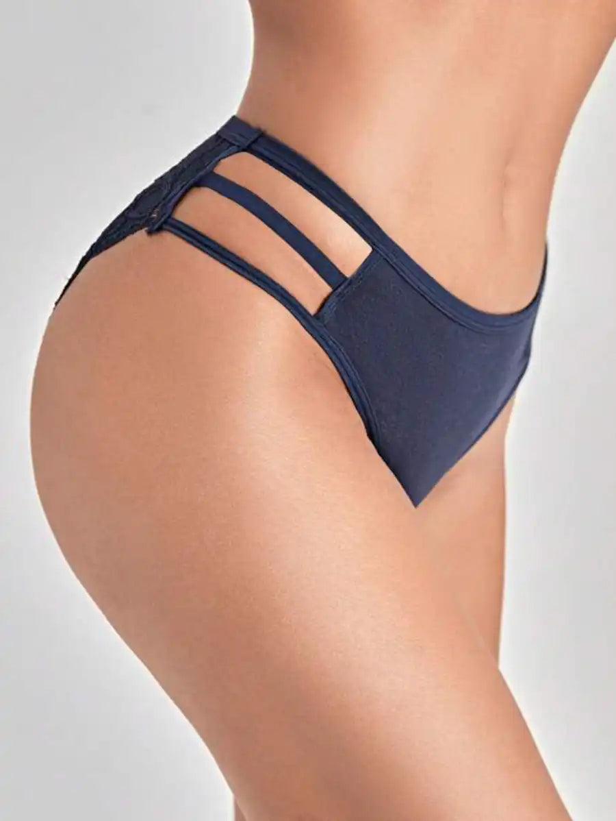 7 Piece Printed Detail Panty Set-Soco Hoodie