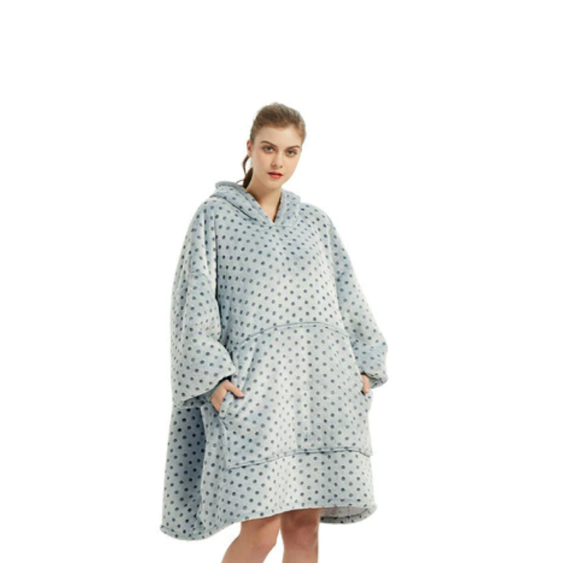 The Luminous Pattern Blanket Hoodie-Soco Hoodie