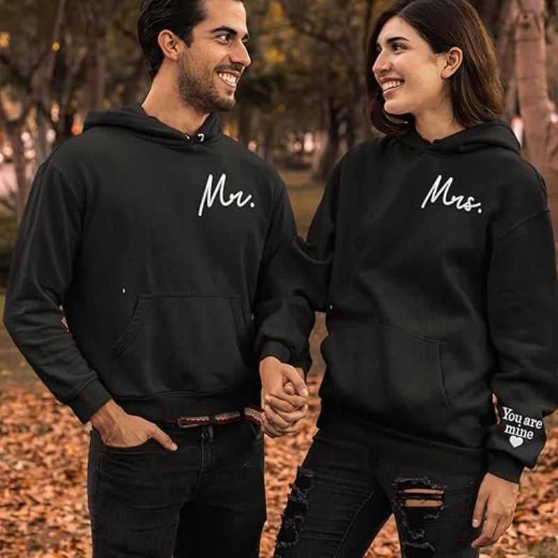 Matching Mr And Mrs Hoodies