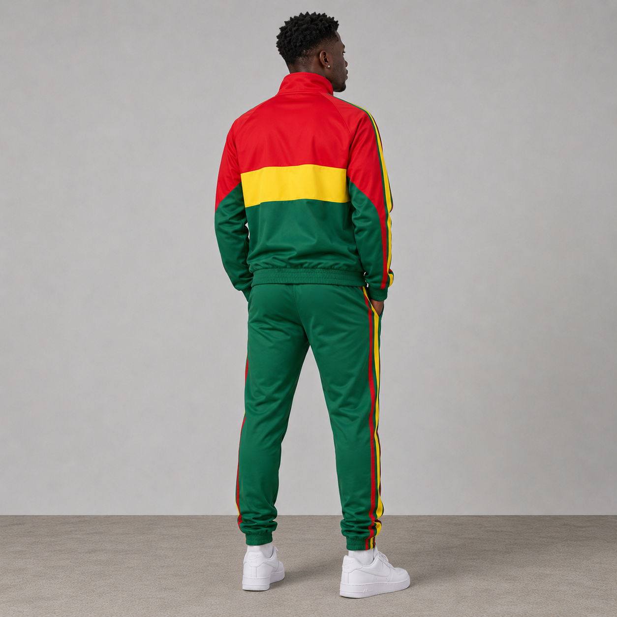 World Cup 2026 Themed Ghana Football Fan Sweatshirt And Jogger Set