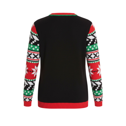 Ugly Christmas Sweater For Women With Festive Winter Design