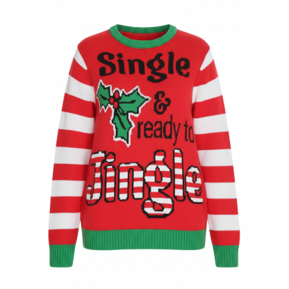[Copy]Ugly Christmas Sweater For Women With Festive Winter Design