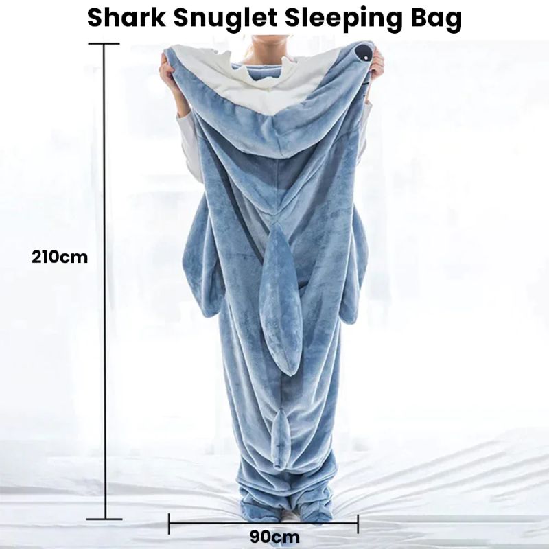 Cozy Shark Blanket-Soco Hoodie