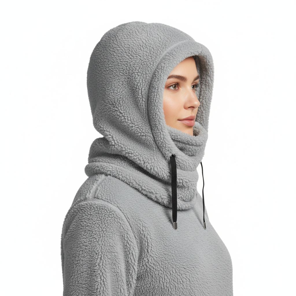 Soft Fleece Warmer Hooded 