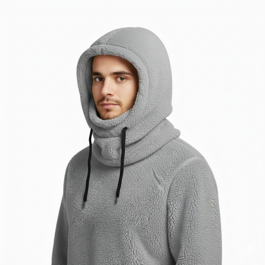 Soft Fleece Warmer Hooded 