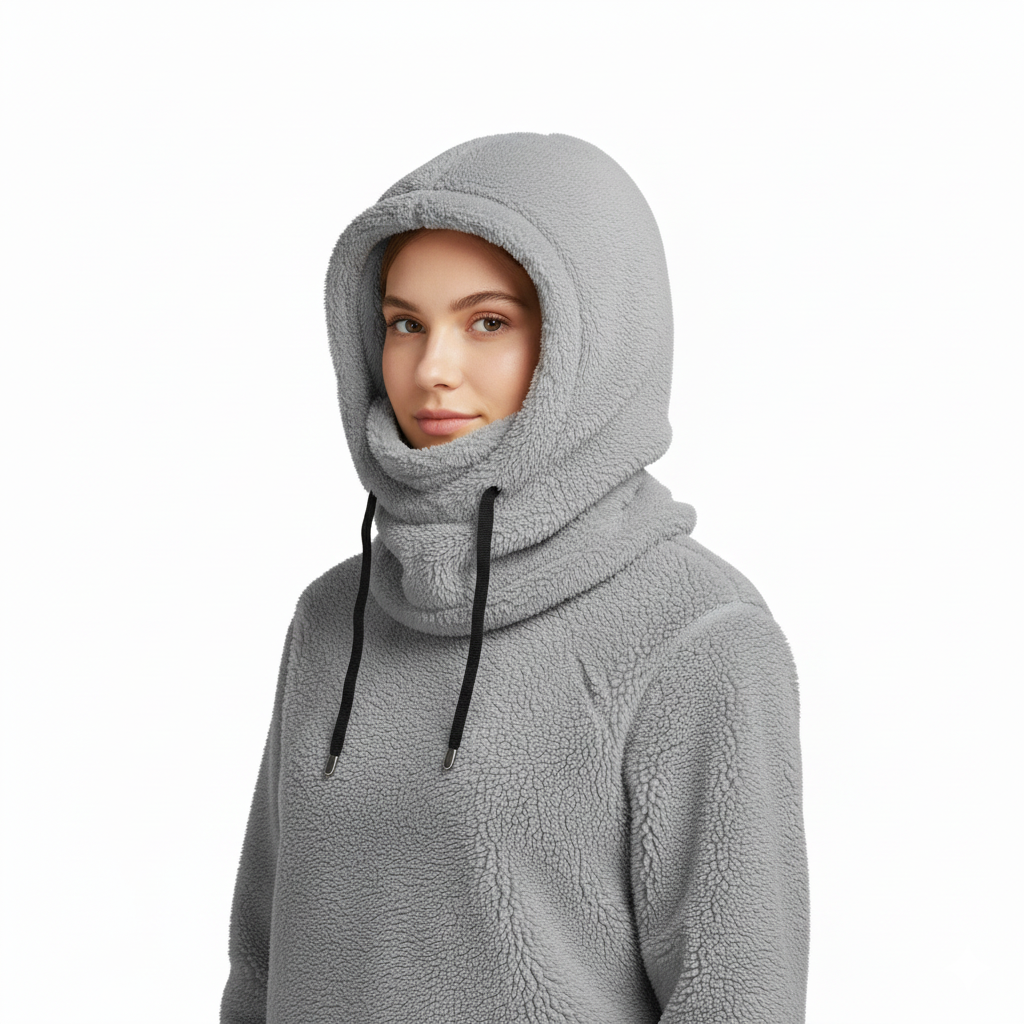 Soft Fleece Warmer Hooded 