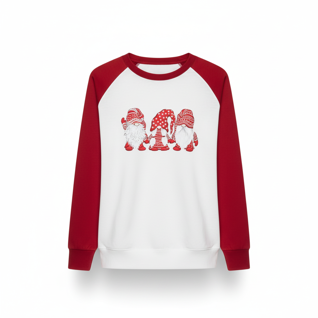 Gnomes Santa Ugly Christmas Sweater For Women