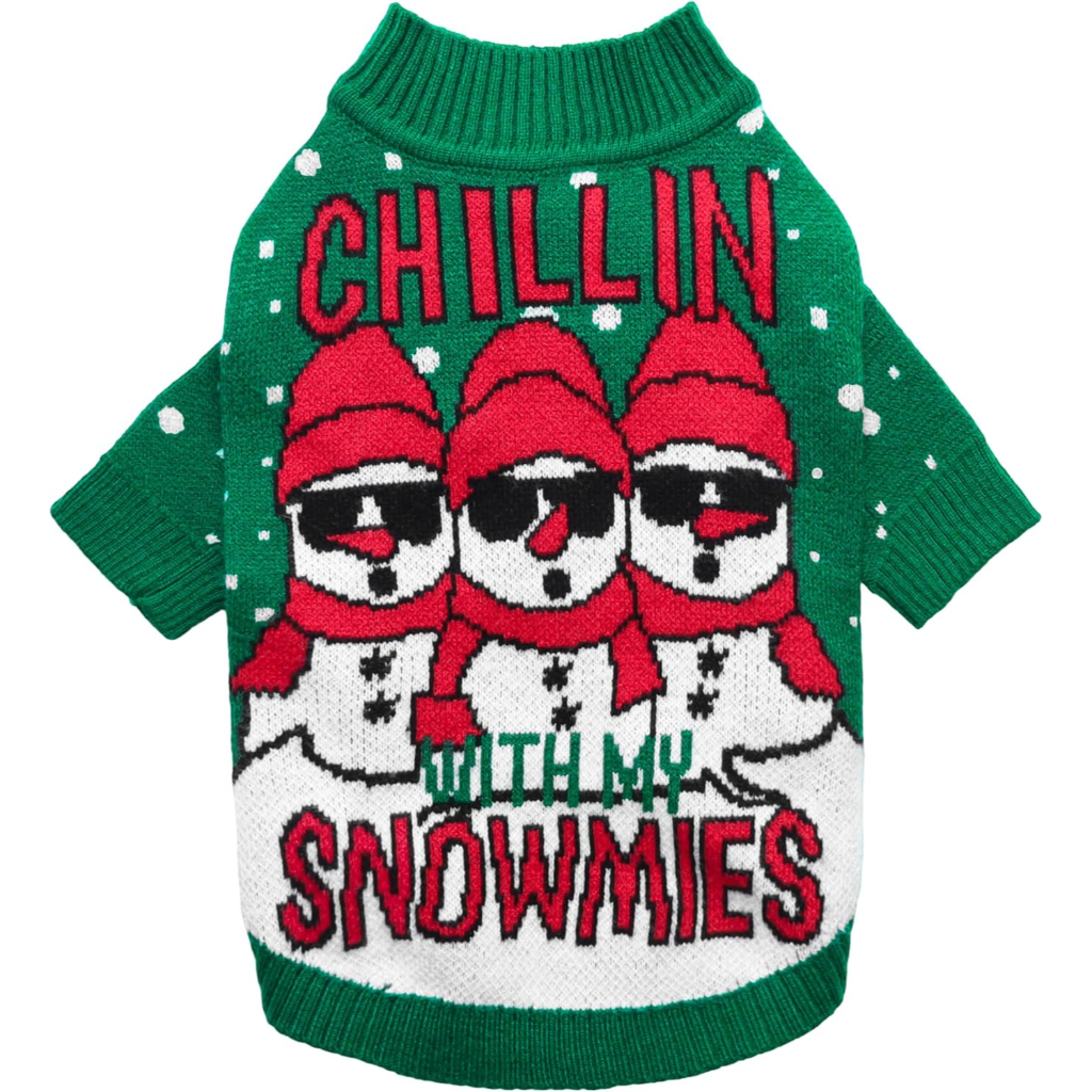 Valentines Dog Sweater Warm Winter Outfit