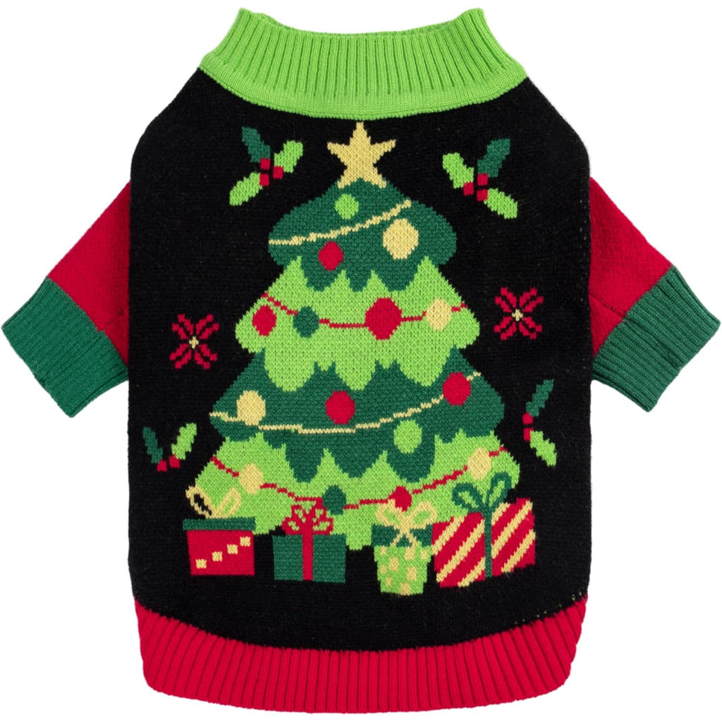 Valentines Dog Sweater Warm Winter Outfit