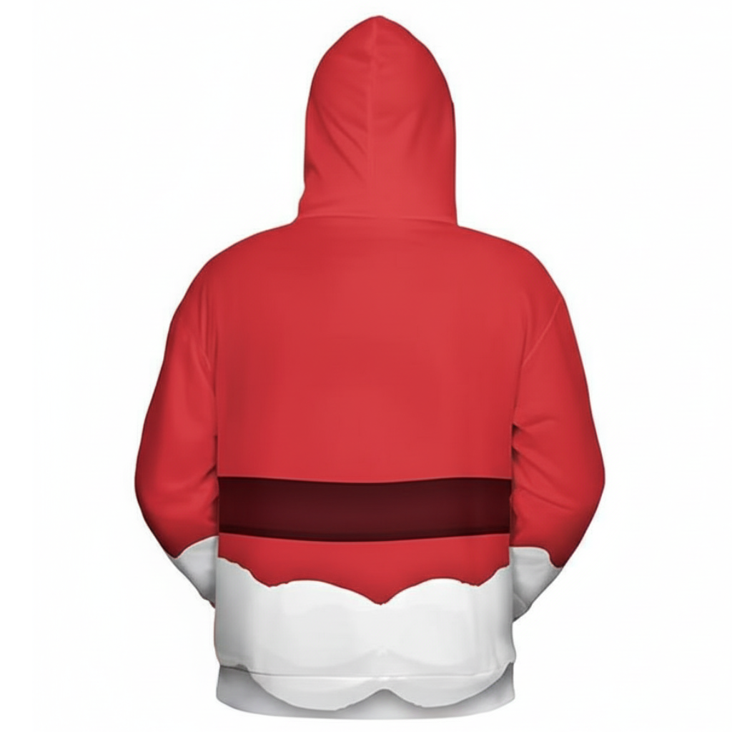 Funny Santa Claus All Over Print Hoodie