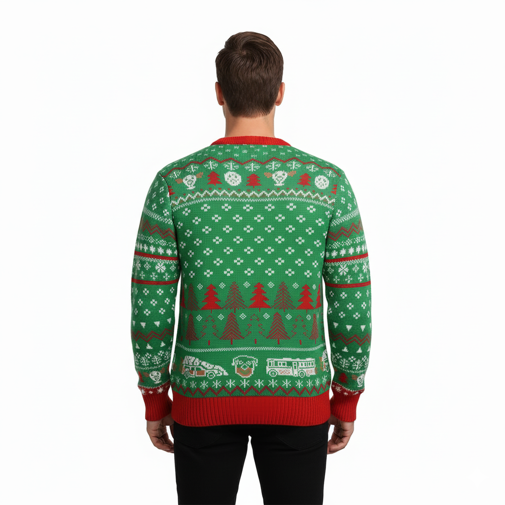 Christmas Vacation Todd Red Sweater