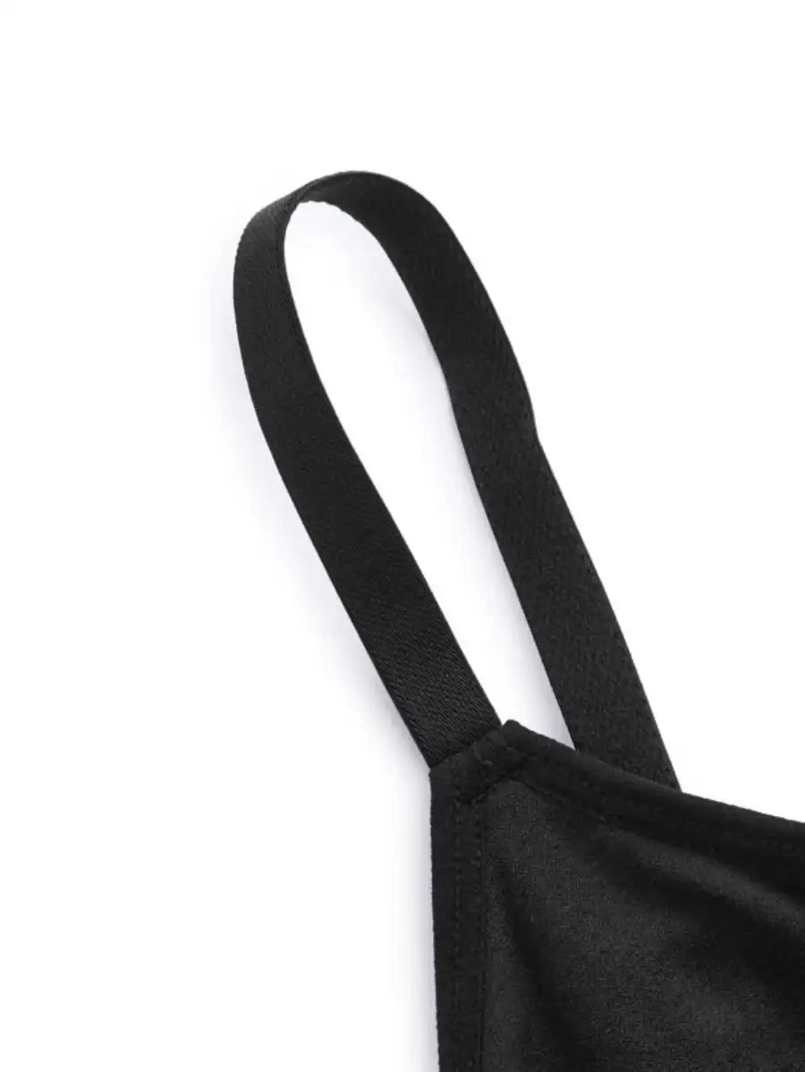 Adjustable Strap Shapewear Romper-Soco Hoodie