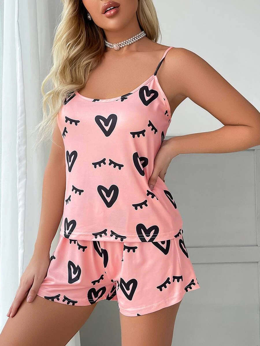 All Over Print Bow Front Set-Soco Hoodie