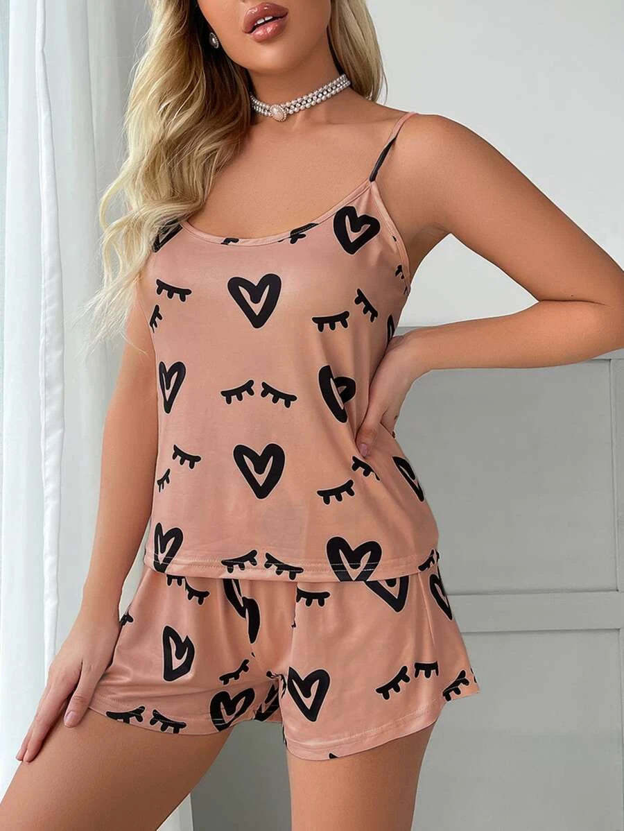 All Over Print Bow Front Set-Soco Hoodie