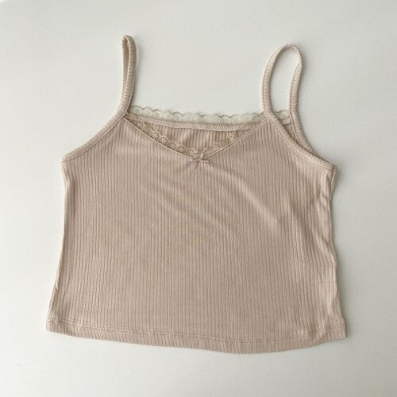 Vintage Camisole Short Tops For Women-Soco Hoodie