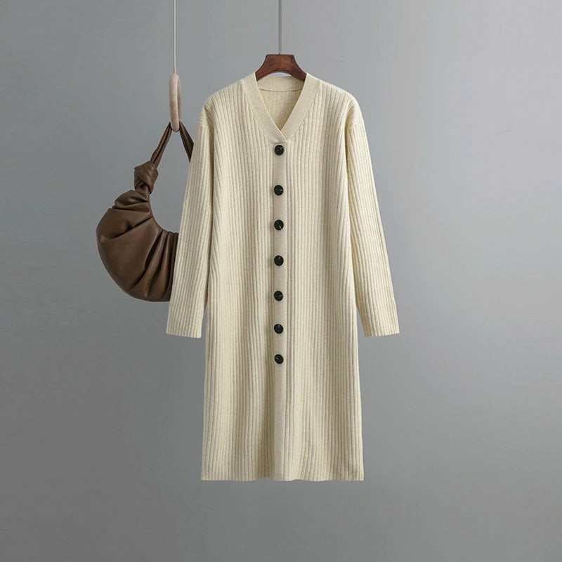 Oversize Long Knit Sweater Dresses For Women-Soco Hoodie