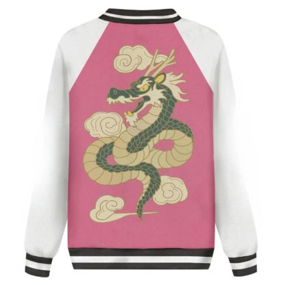 Baseball Uniform Zip Up Jacket