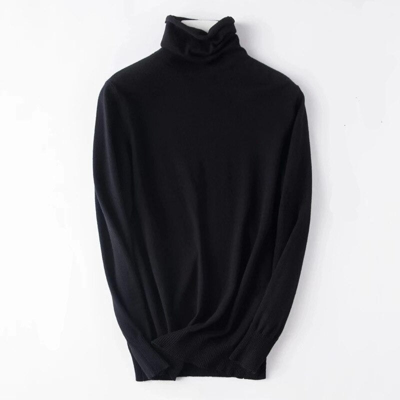 Soft Cashmere Slim-Fit Turtleneck Pullovers For Women-Soco Hoodie