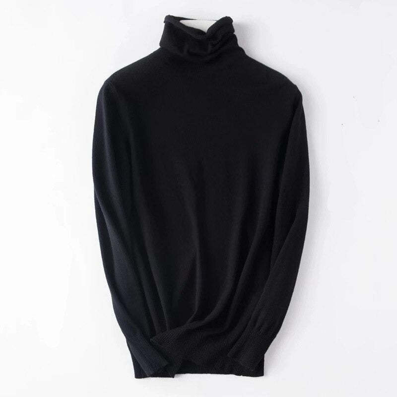 Soft Cashmere Slim-Fit Turtleneck Pullovers For Women-Soco Hoodie