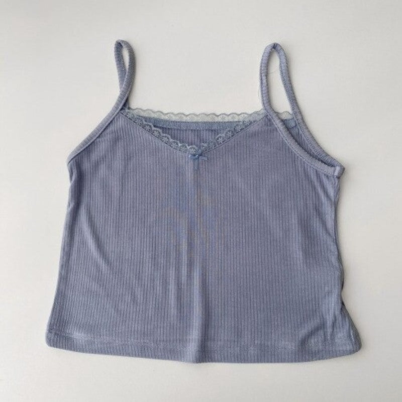 Vintage Camisole Short Tops For Women-Soco Hoodie