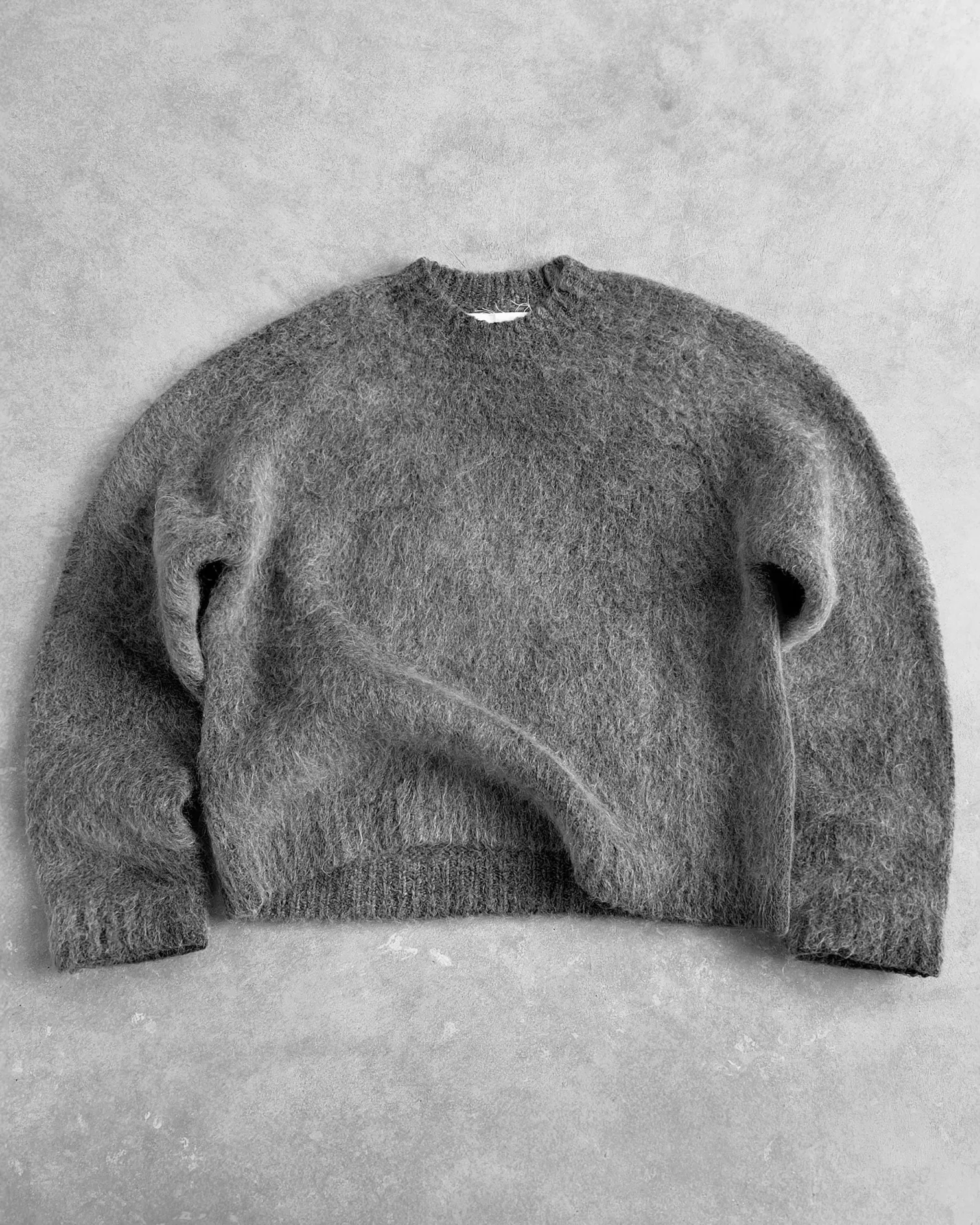 Nuvola Mohair Knit Sweatshirt 