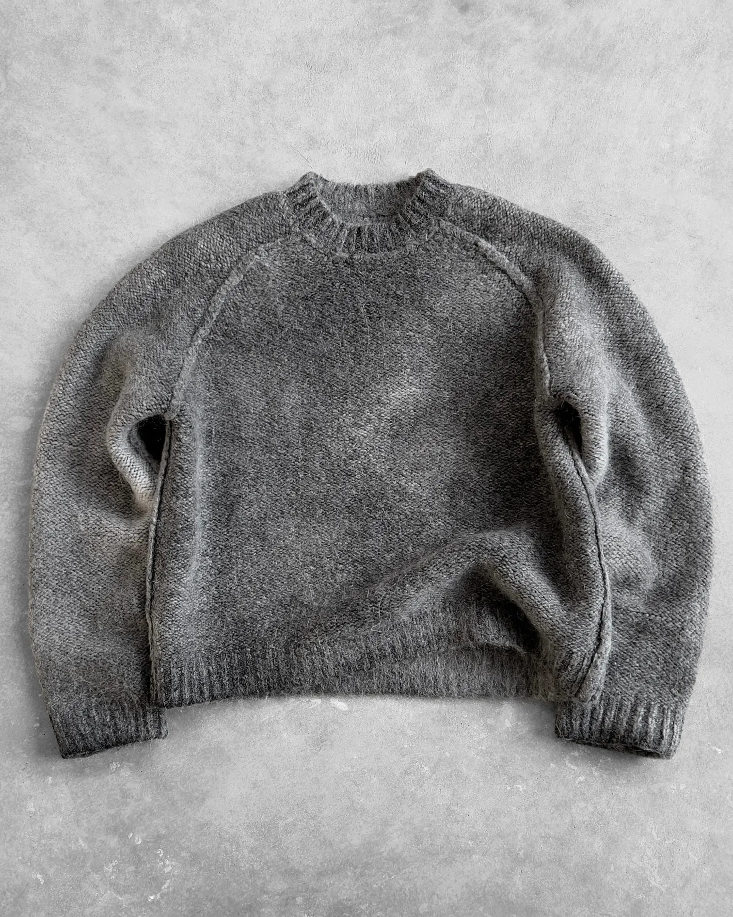 Nuvola Mohair Knit Sweatshirt 