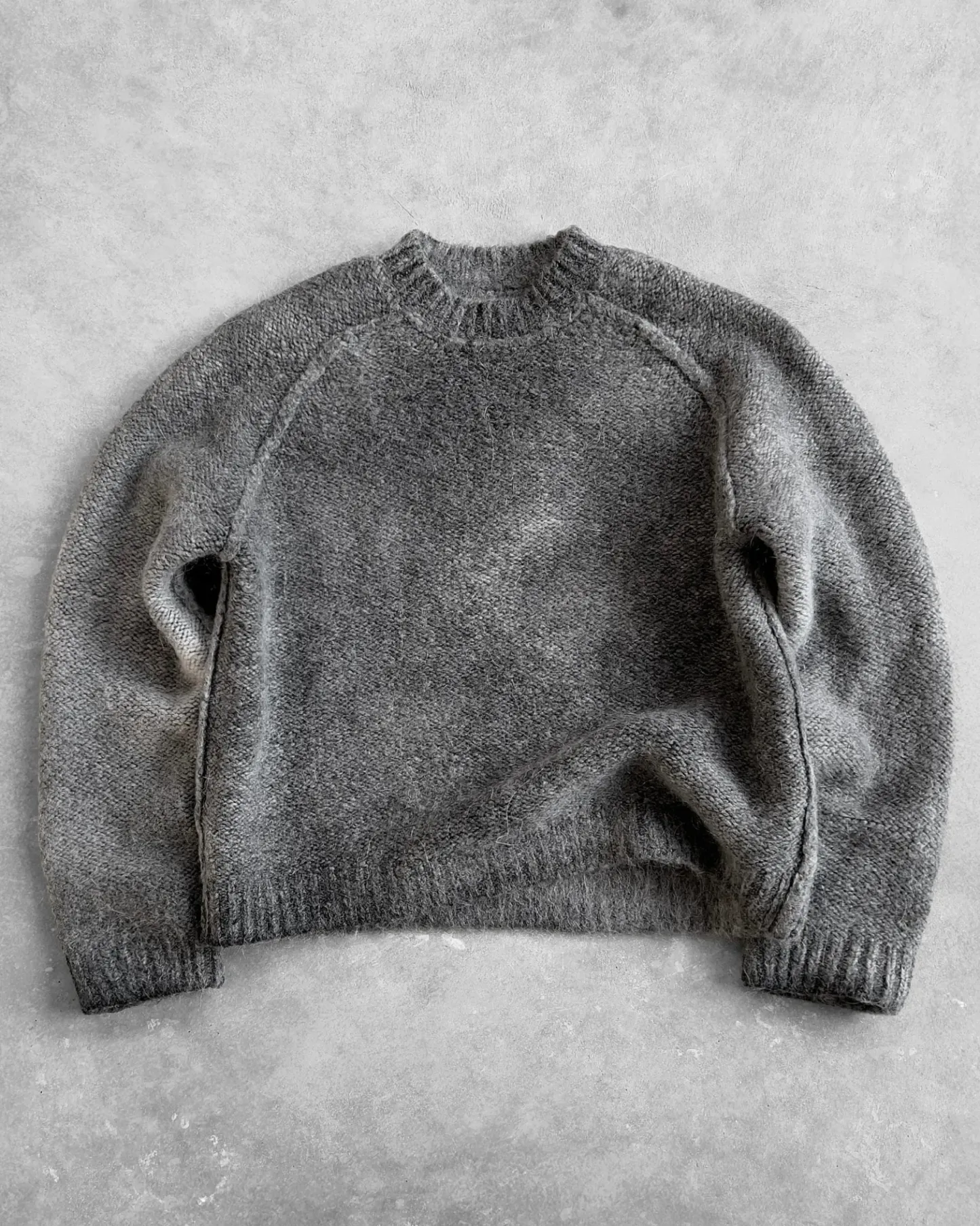 Nuvola Mohair Knit Sweatshirt 