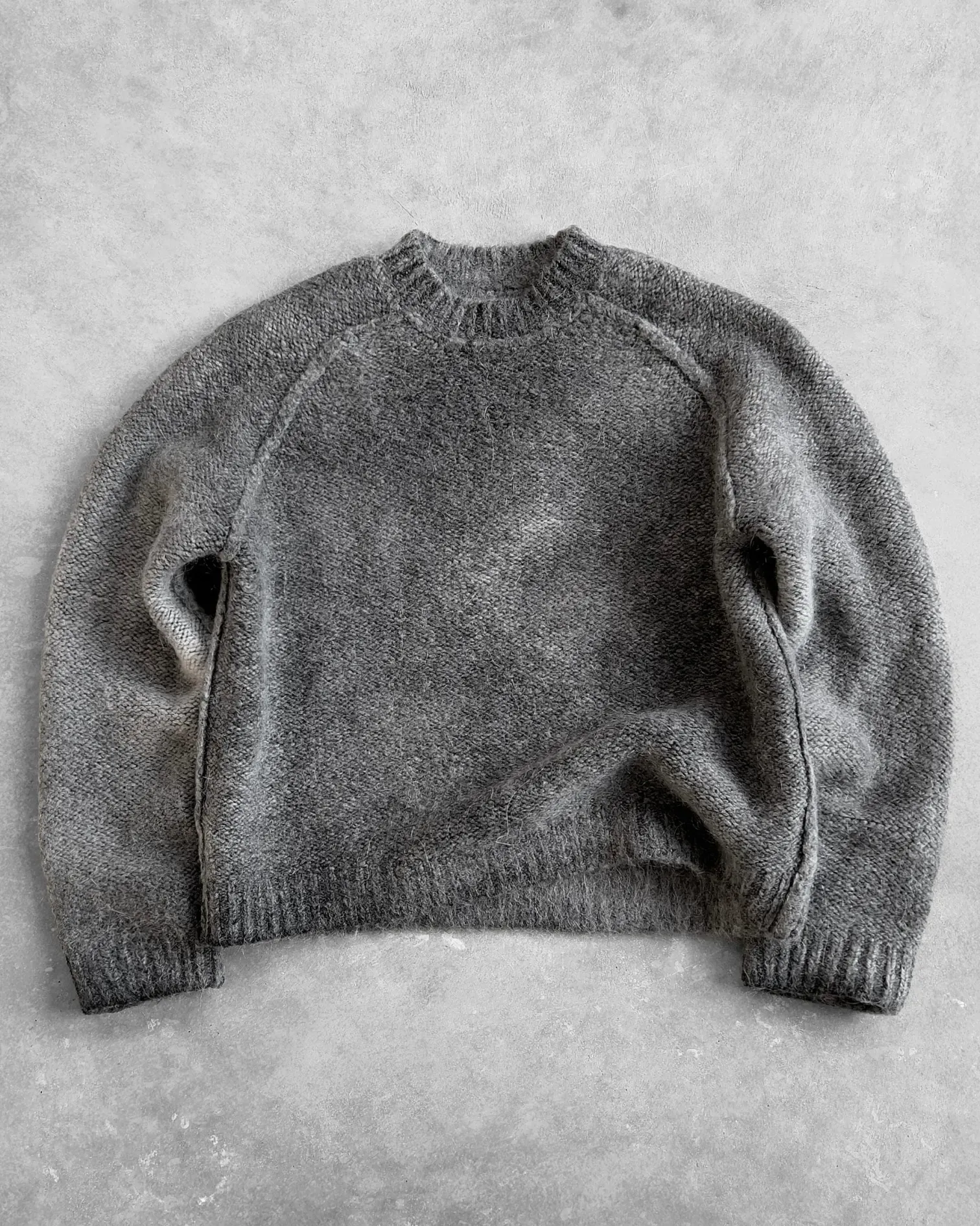 Nuvola Mohair Knit Sweatshirt 