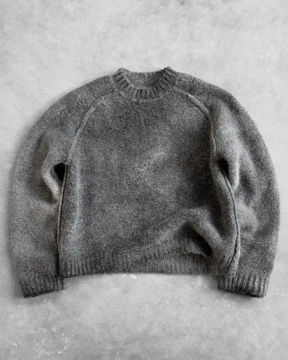 Nuvola Mohair Knit Sweatshirt 