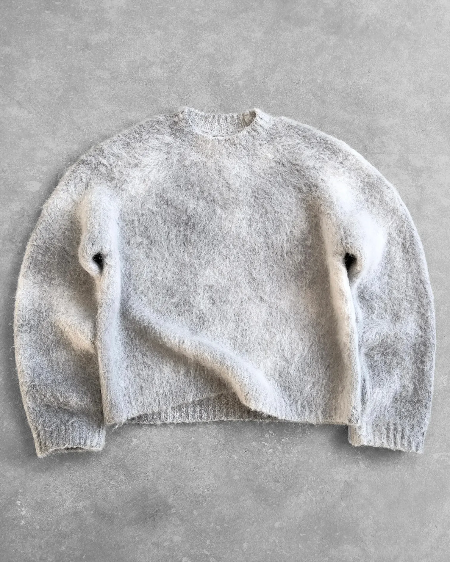 Nuvola Mohair Knit Sweatshirt 