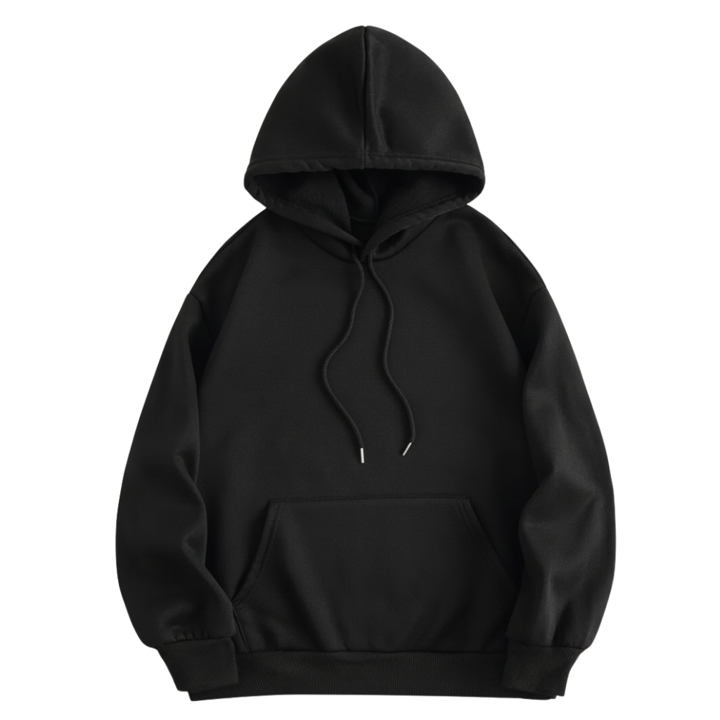 Casual Floral Printed Pocket Hoodie