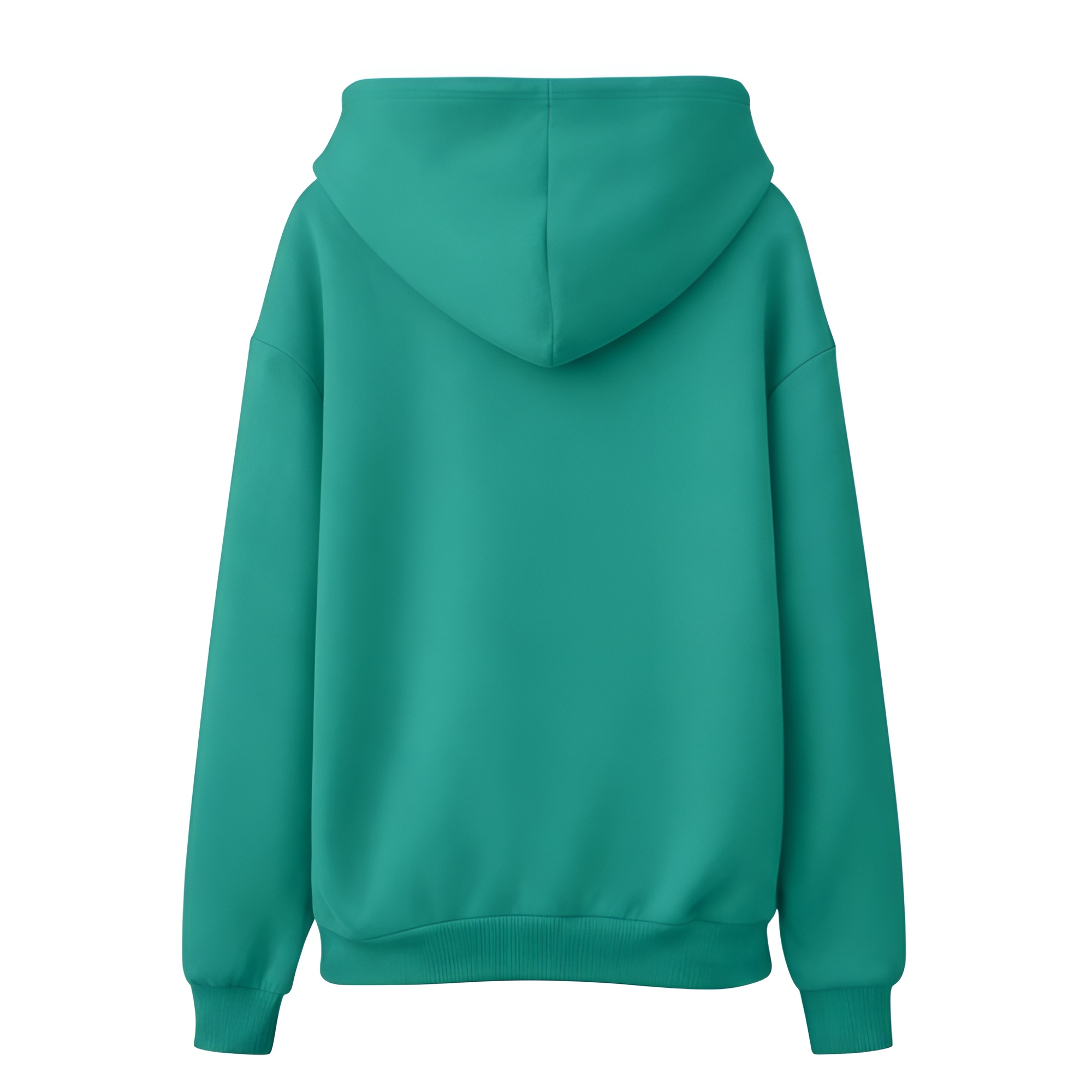 Casual Highland Cow Graphic Print Long Sleeve Pullover Hoodie