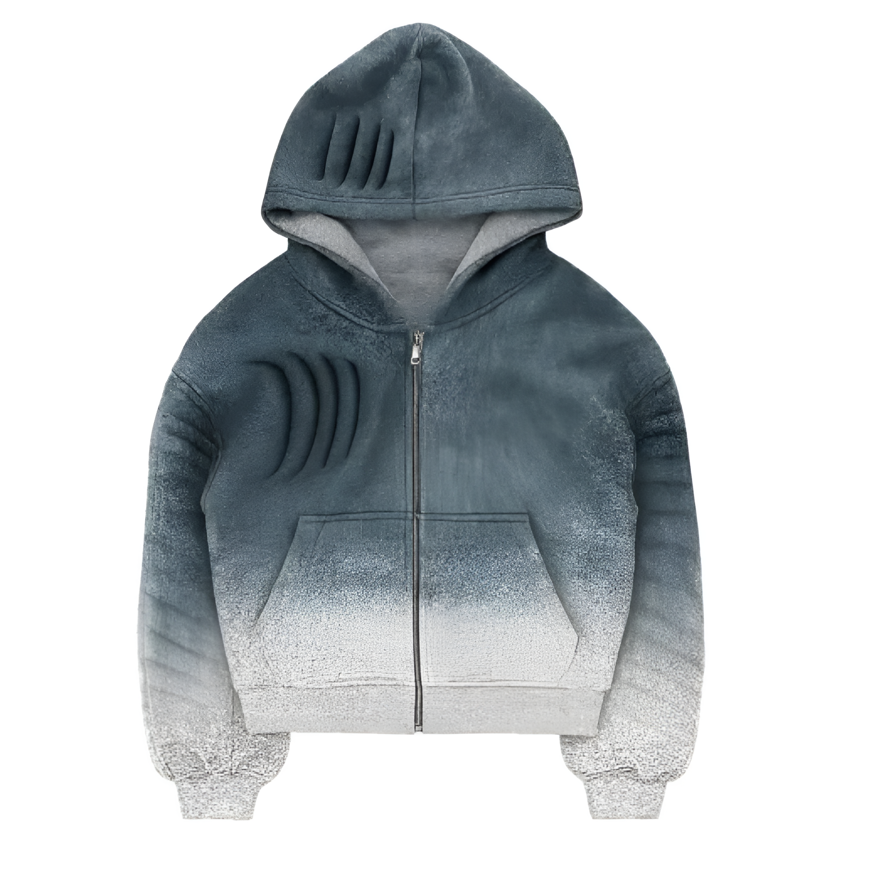 Casual Soft Fleece Zip Up Hoodie