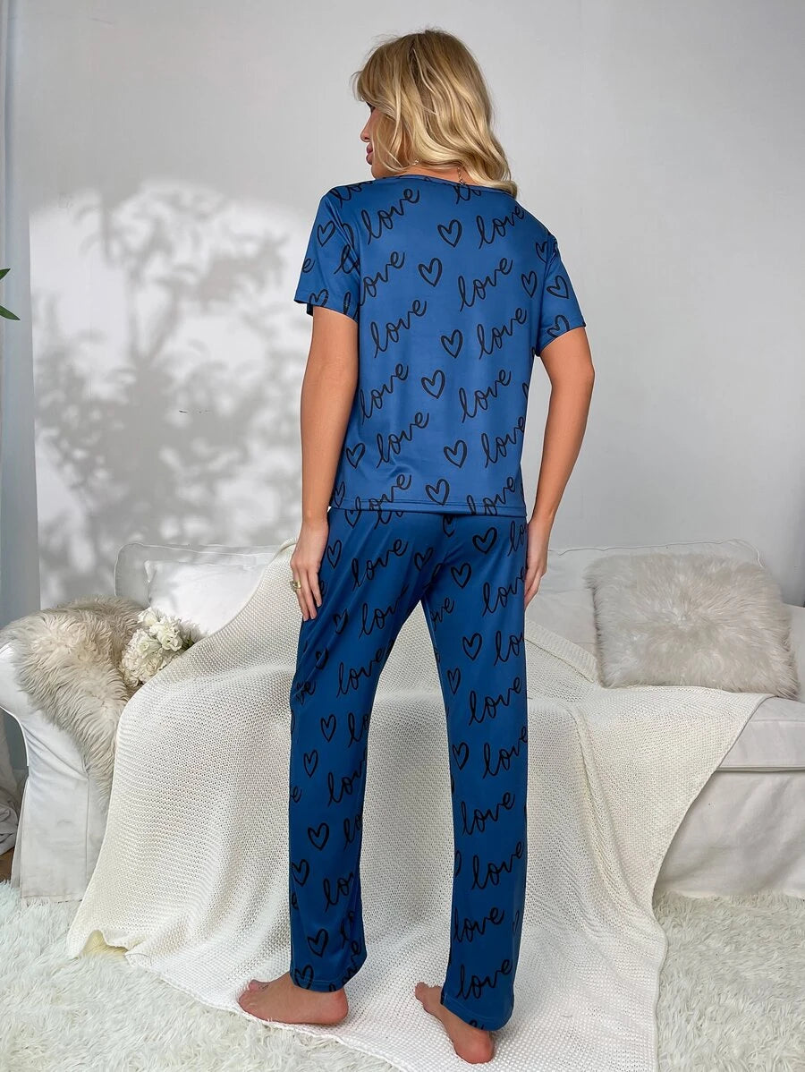 Casual Letter Graphic Three Pieces Set With Cover-Soco Hoodie