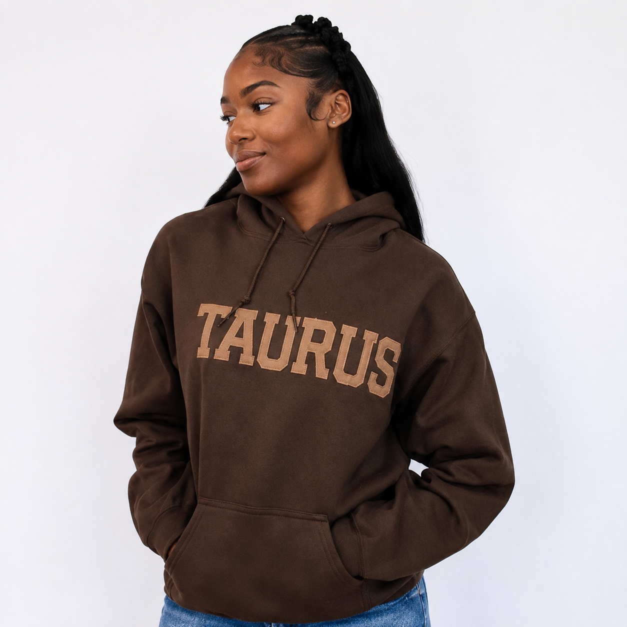 Zodiac And Astrology Puff Print Hoodie For Men And Women