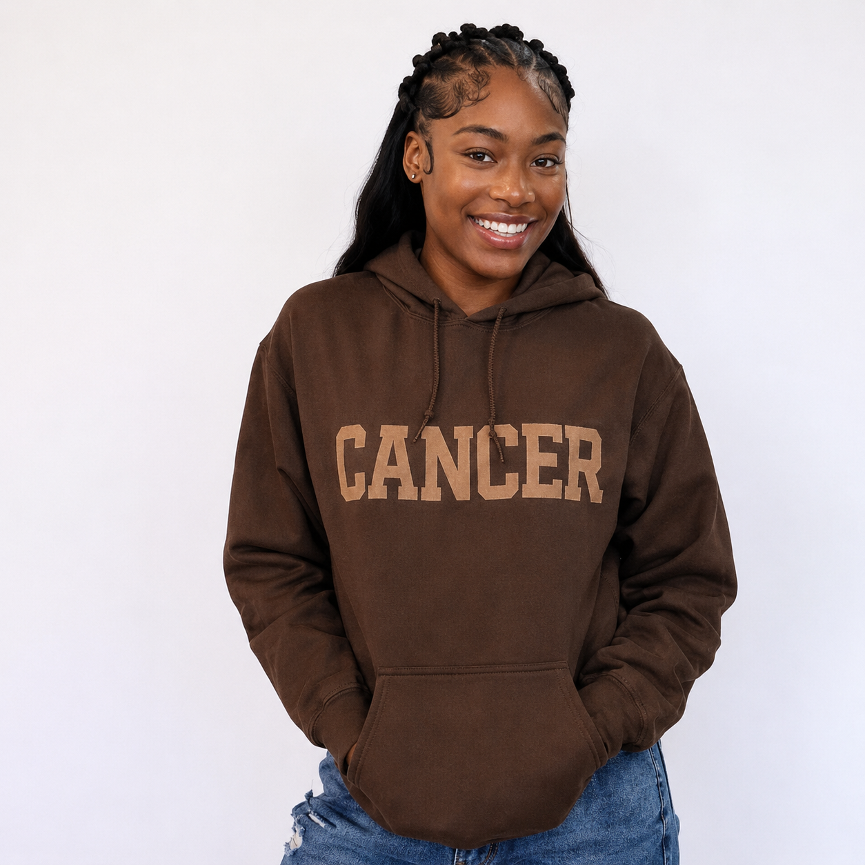 Zodiac And Astrology Puff Print Hoodie For Men And Women