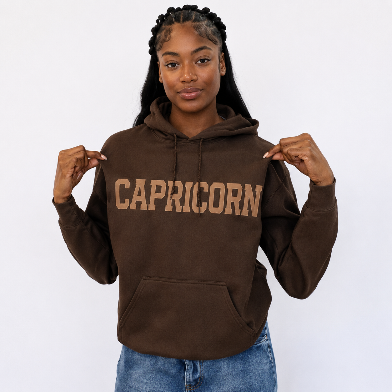Zodiac And Astrology Puff Print Hoodie For Men And Women