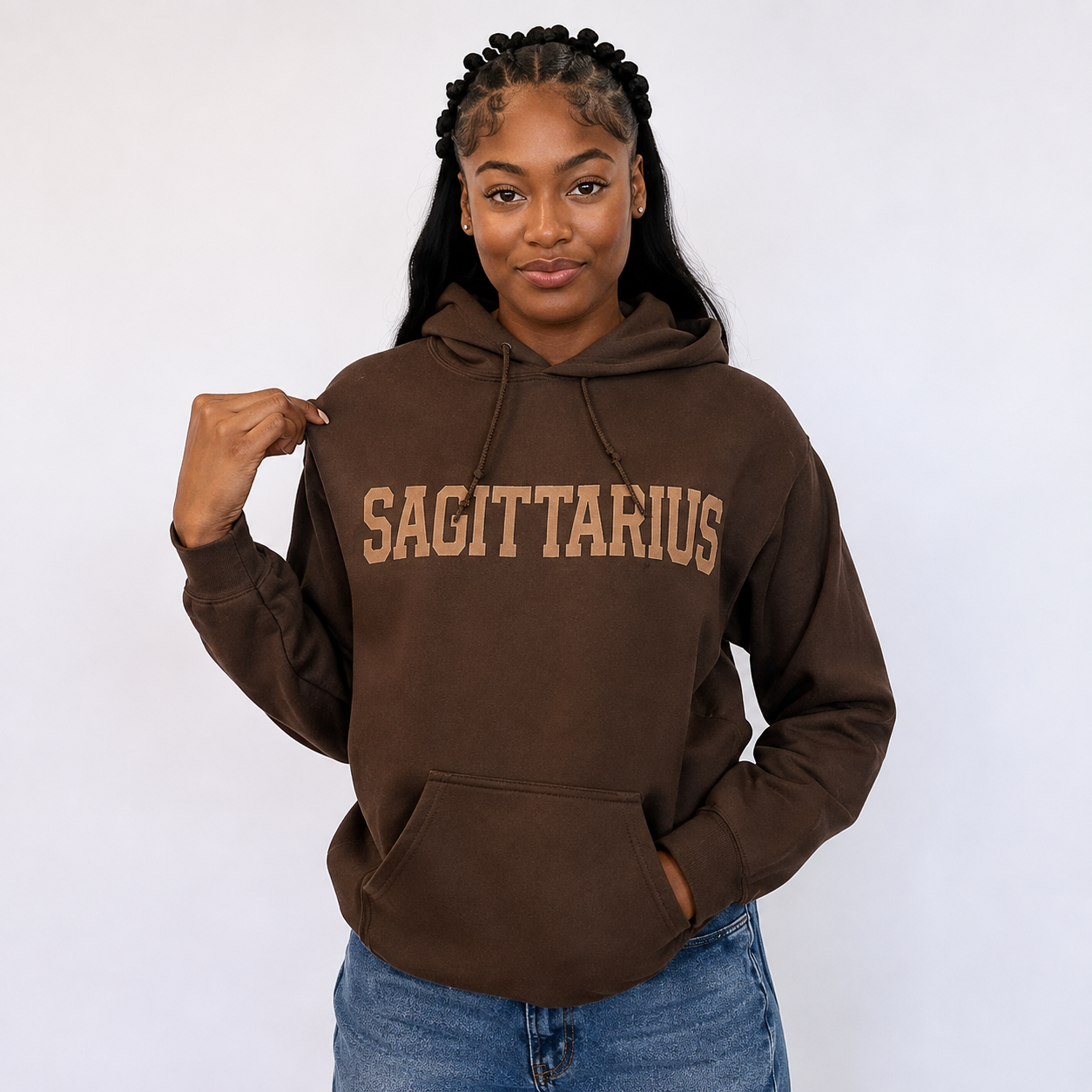 Zodiac And Astrology Puff Print Hoodie For Men And Women