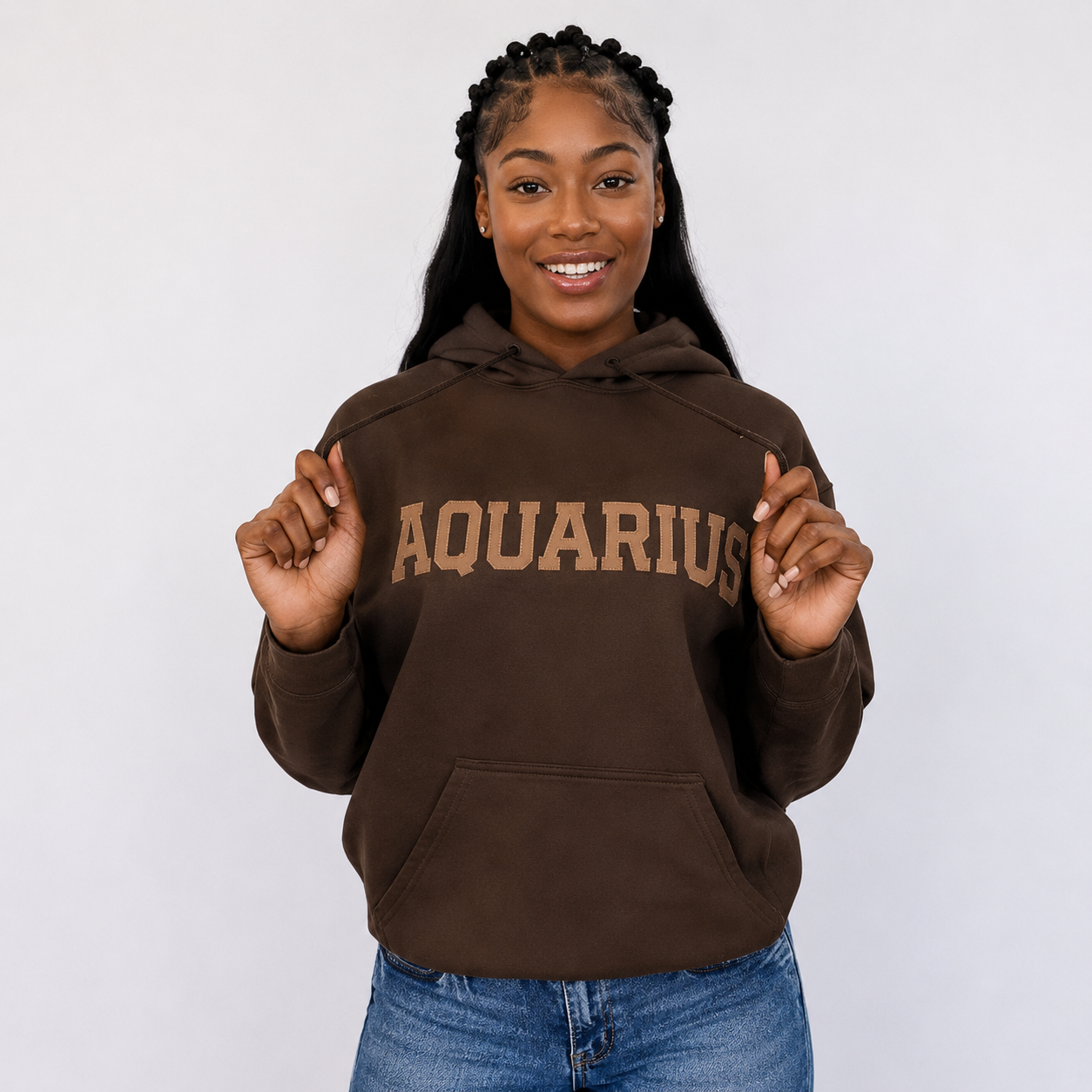 Zodiac And Astrology Puff Print Hoodie For Men And Women